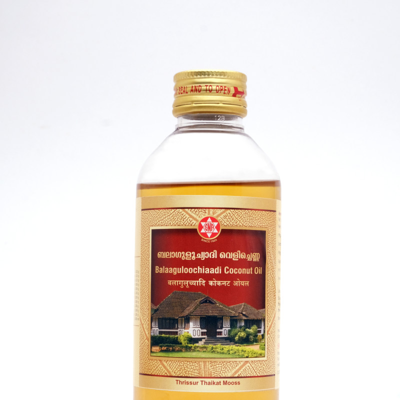 SNA OUSHADHASALA Balaaguloochiaadi Coconut Oil Bottle of 200 ML