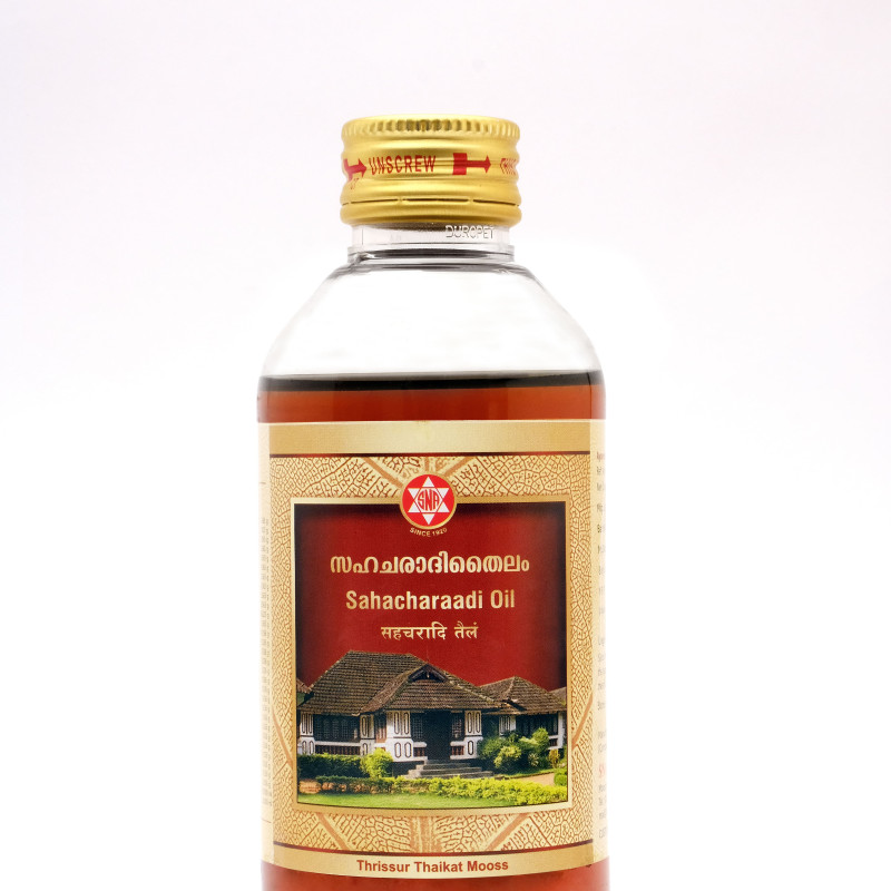 SNA OUSHADHASALA Sahacharaadi Oil Bottle of 200 ML