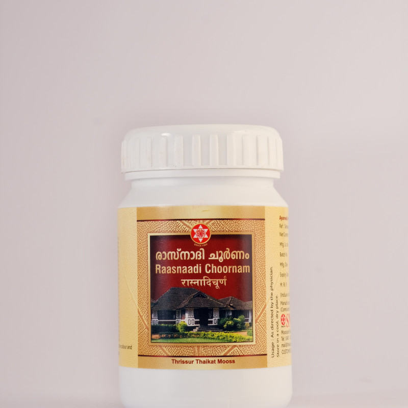 SNA OUSHADHASALA Raasnaadichoornam Jar of 10 GM