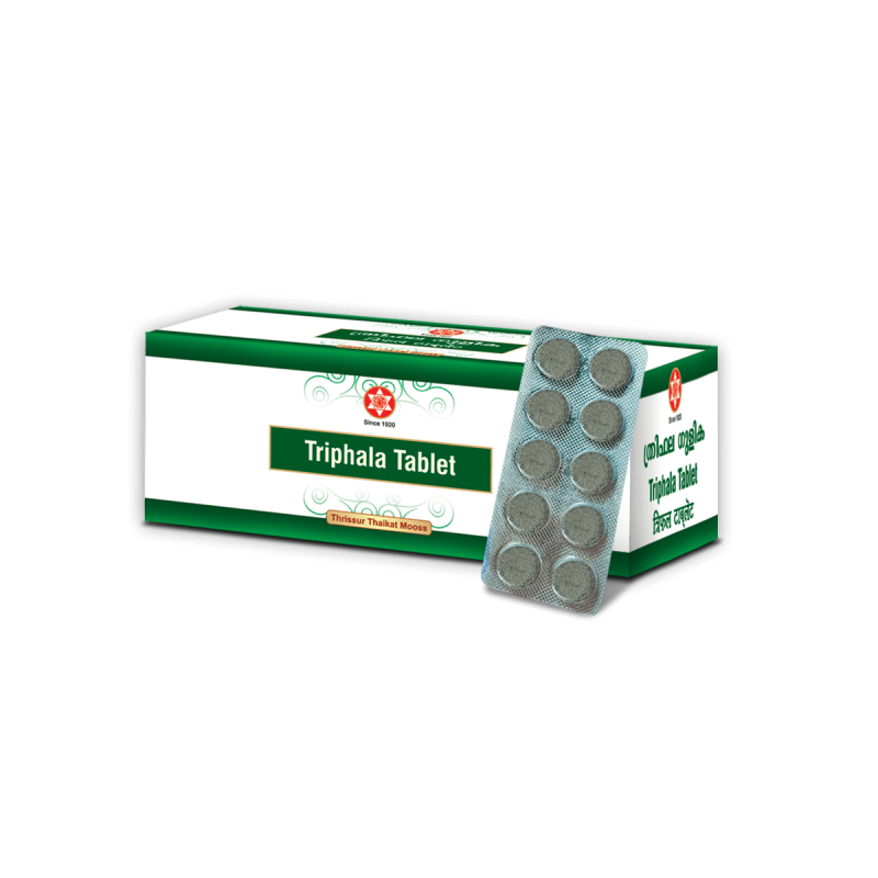 SNA OUSHADHASALA Triphala Tablet 500 mg Jar of 50 QTY